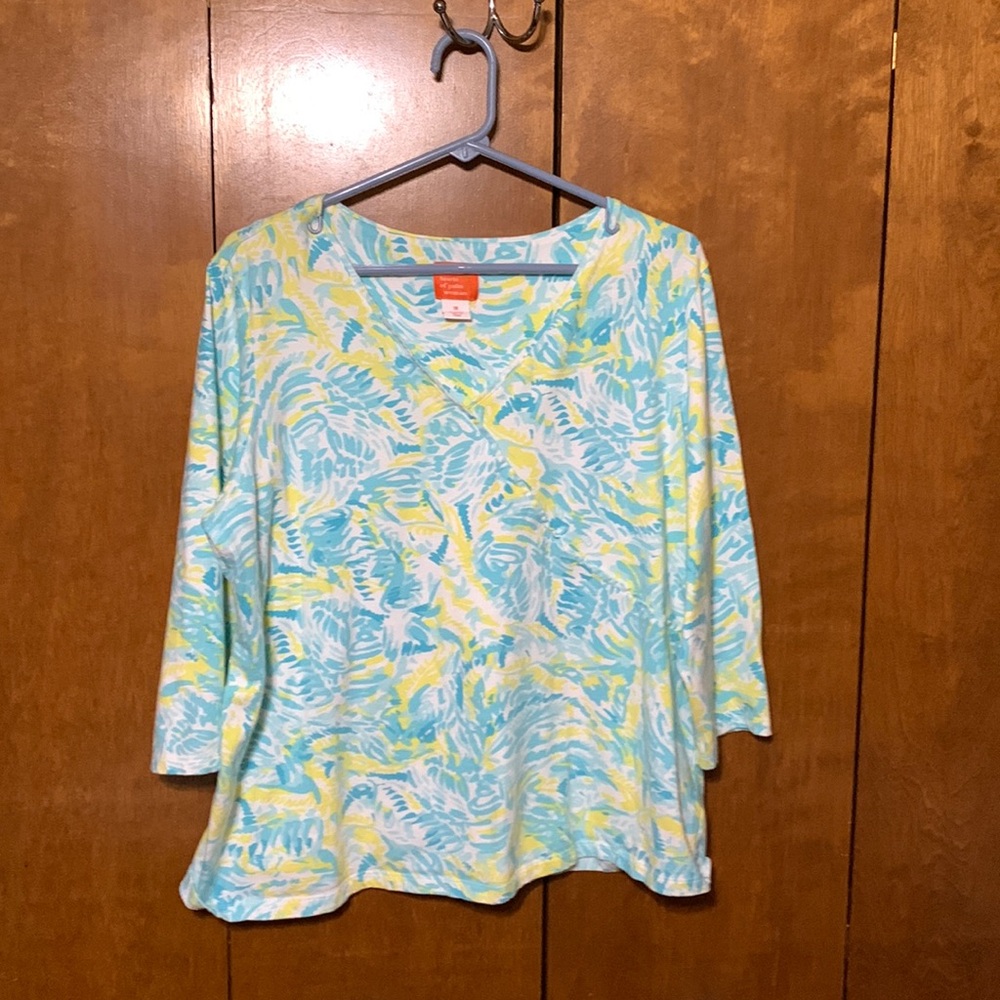 HEARTS OF PALM WOMAN- Beautiful Floral Top